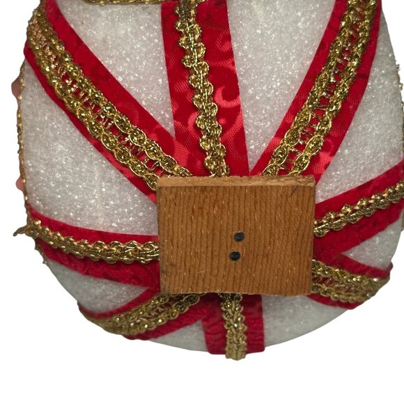 VTG MCM 1950s Diorama Nativity Christmas Styrofoam Ball 3D Jumbo Decor - Picture 11 of 16